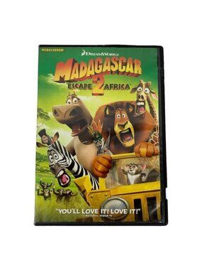 Madagascar Escape 2 Africa DVD DreamWorks 2008 Animated Comedy Widescreen